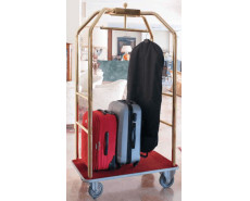 Metalcarrelli Birdcage Luggage Cart