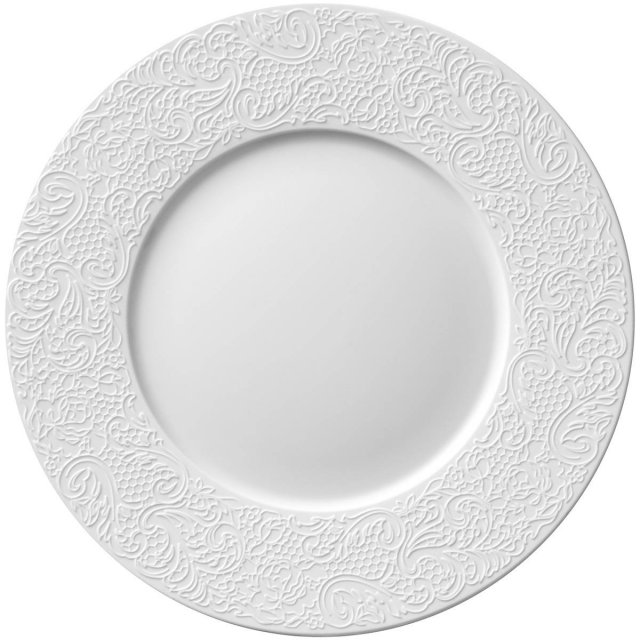Πιάτο Ρηχό 32cm Degrenne L-Couture Λευκό 