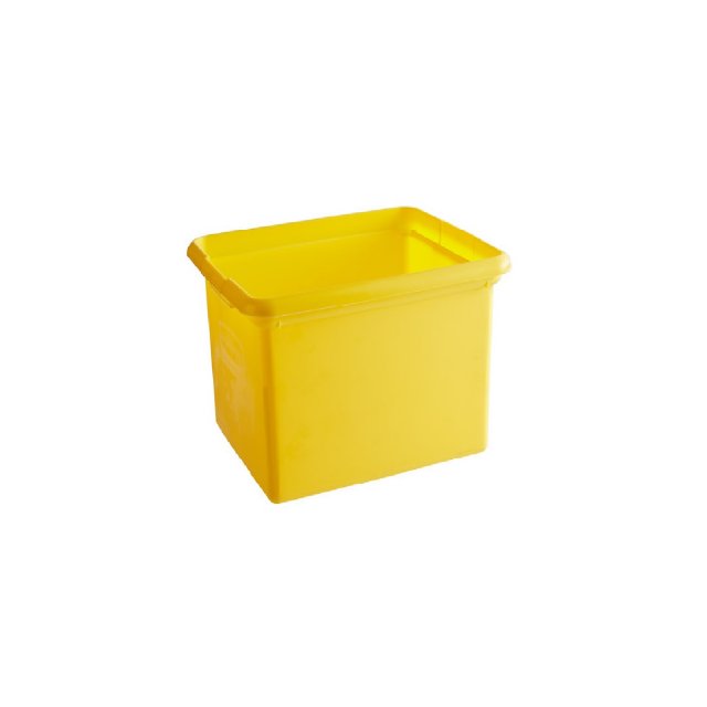 Δοχείο οργάνωσης Rubbermaid Organising Boxes 28L - Yellow