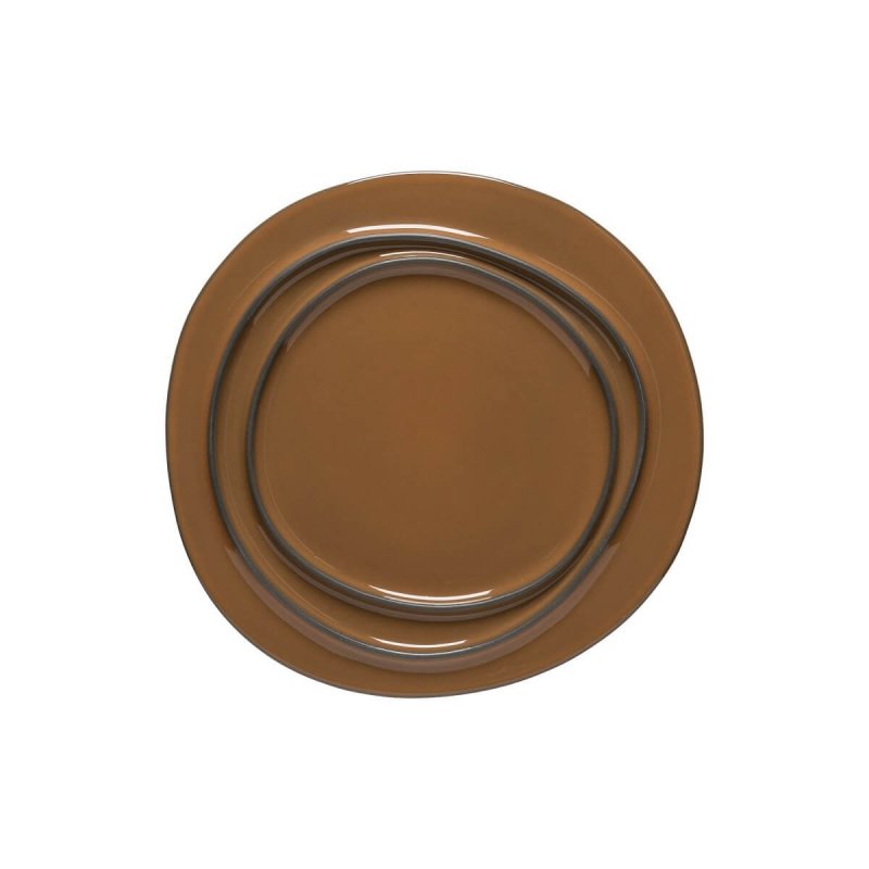 Πιάτο ρηχό 28cm Costa Nova Ambar Ecogres® caramel