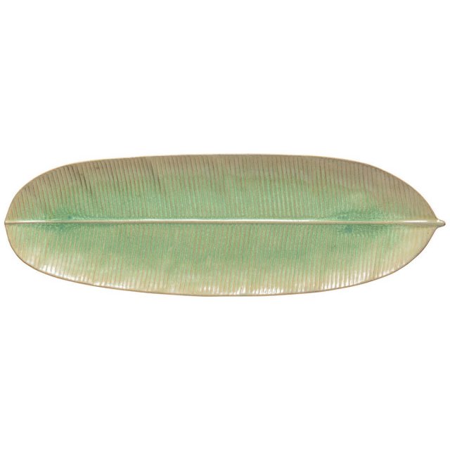 Πιατέλα Banana leaf 53cm Costa Nova Marrakesh Eucalyptus