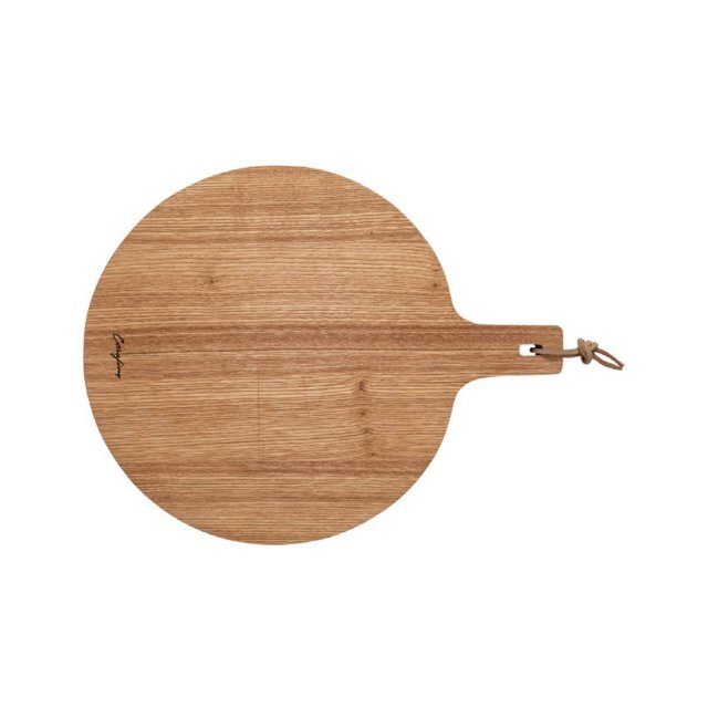 Ξύλινο πλατό Costa Nova- Oak wood round serving board w/ handle 43 cm